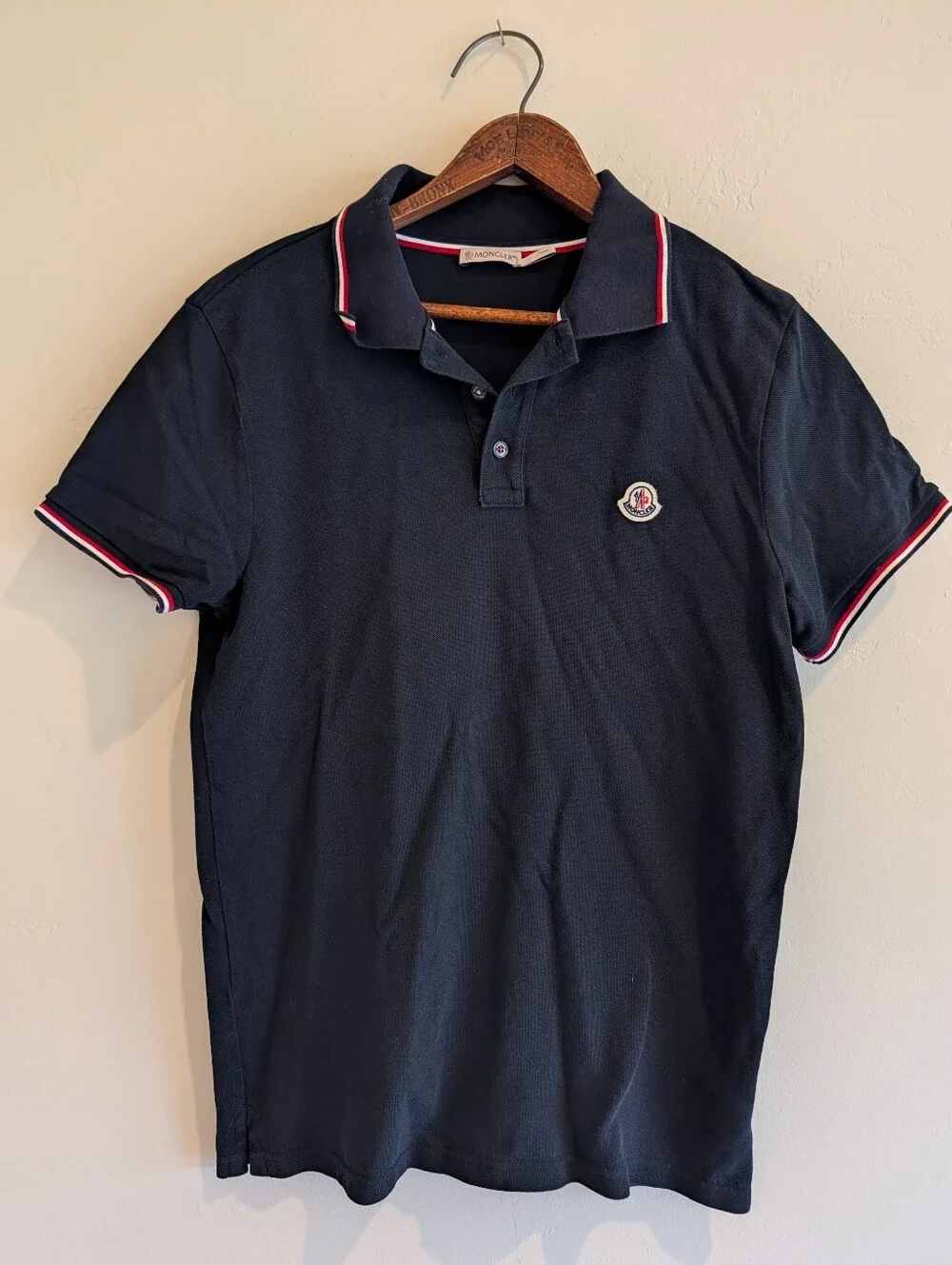 Moncler | Shirts | Moncler Maglia Polo Manica Corta Shirt Men Size
